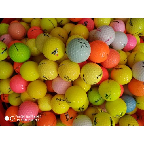 Combo 10 trái bóng màu - Golf golf