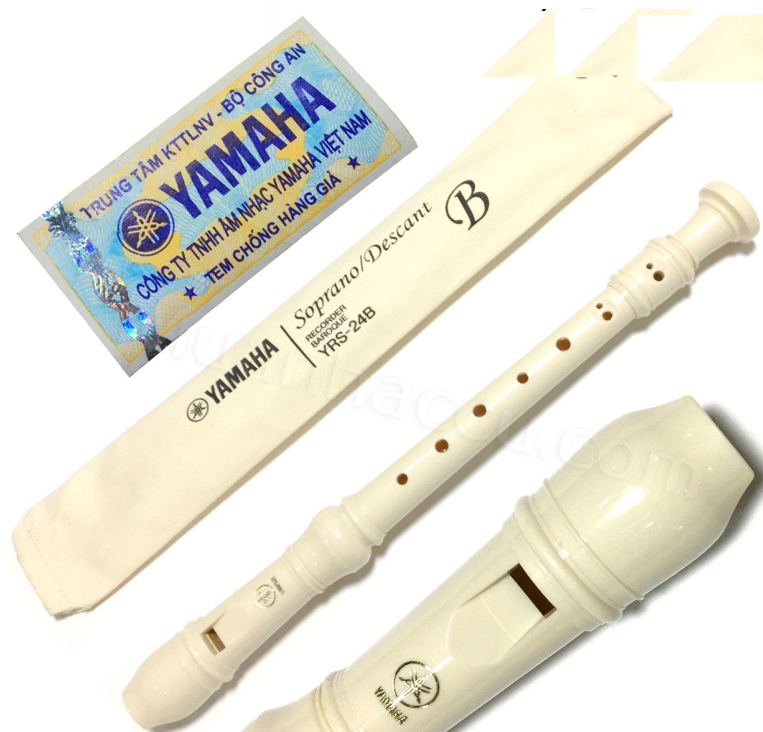 Sáo recorder Yamaha(Trắng ngà)