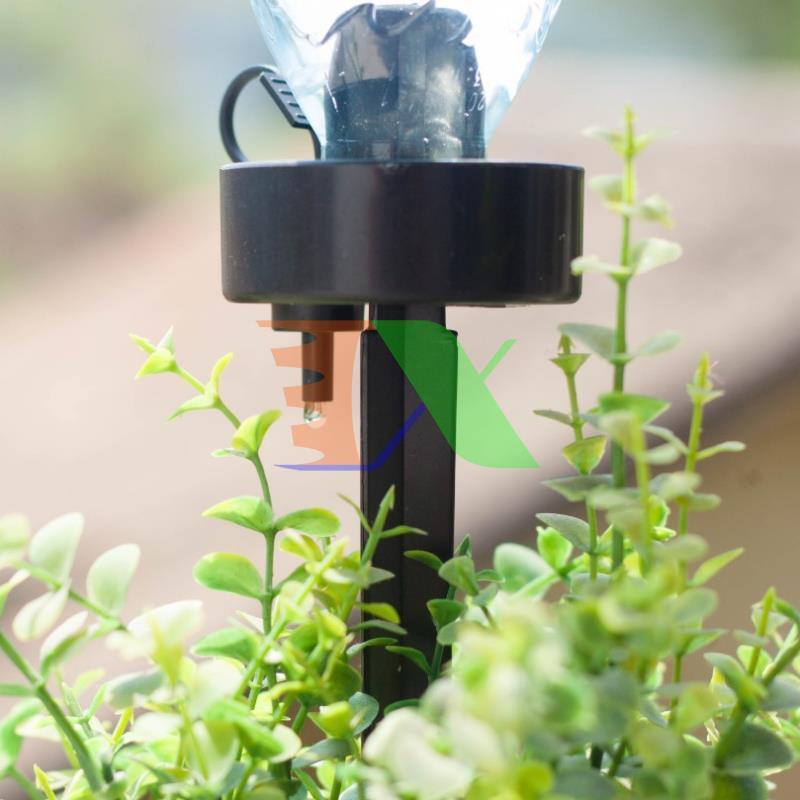 Set 20 Rod plug drip irrigation fitting up plastic bottle, watering device automatic drip, rod watering drip tree landscape