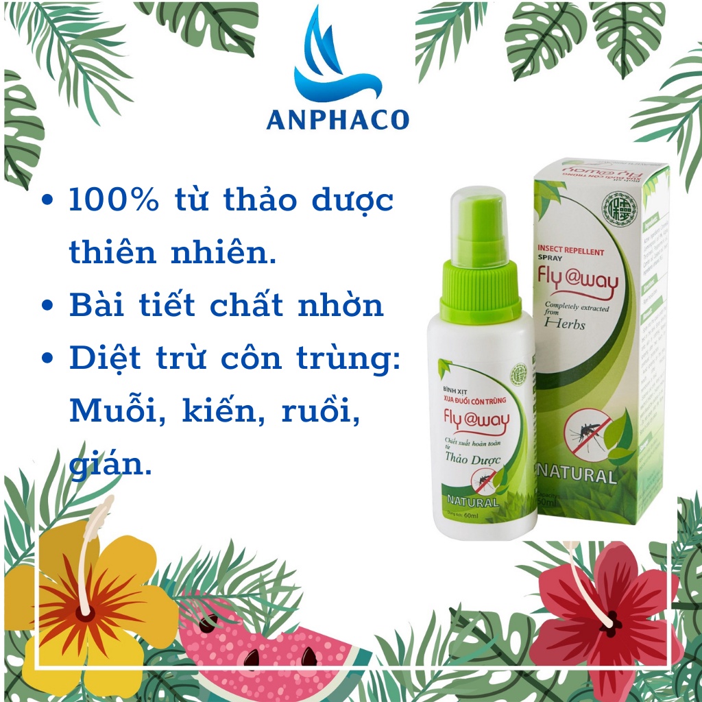 BÌNH XỊT MUỖI FLY@WAY