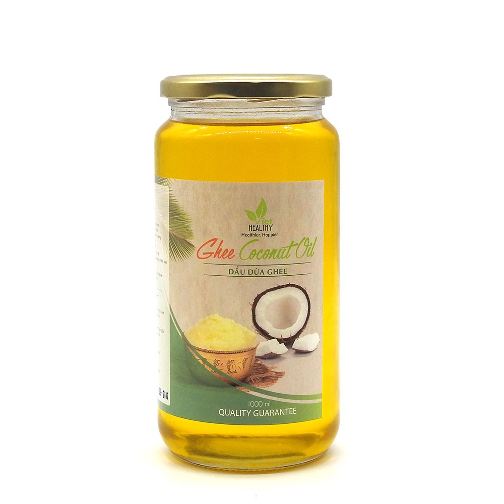 Dầu dừa Ghee 1 lít VietHealthy