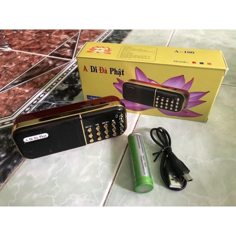 [HCM]Loa cắm thẻ usb a di đà phật A100