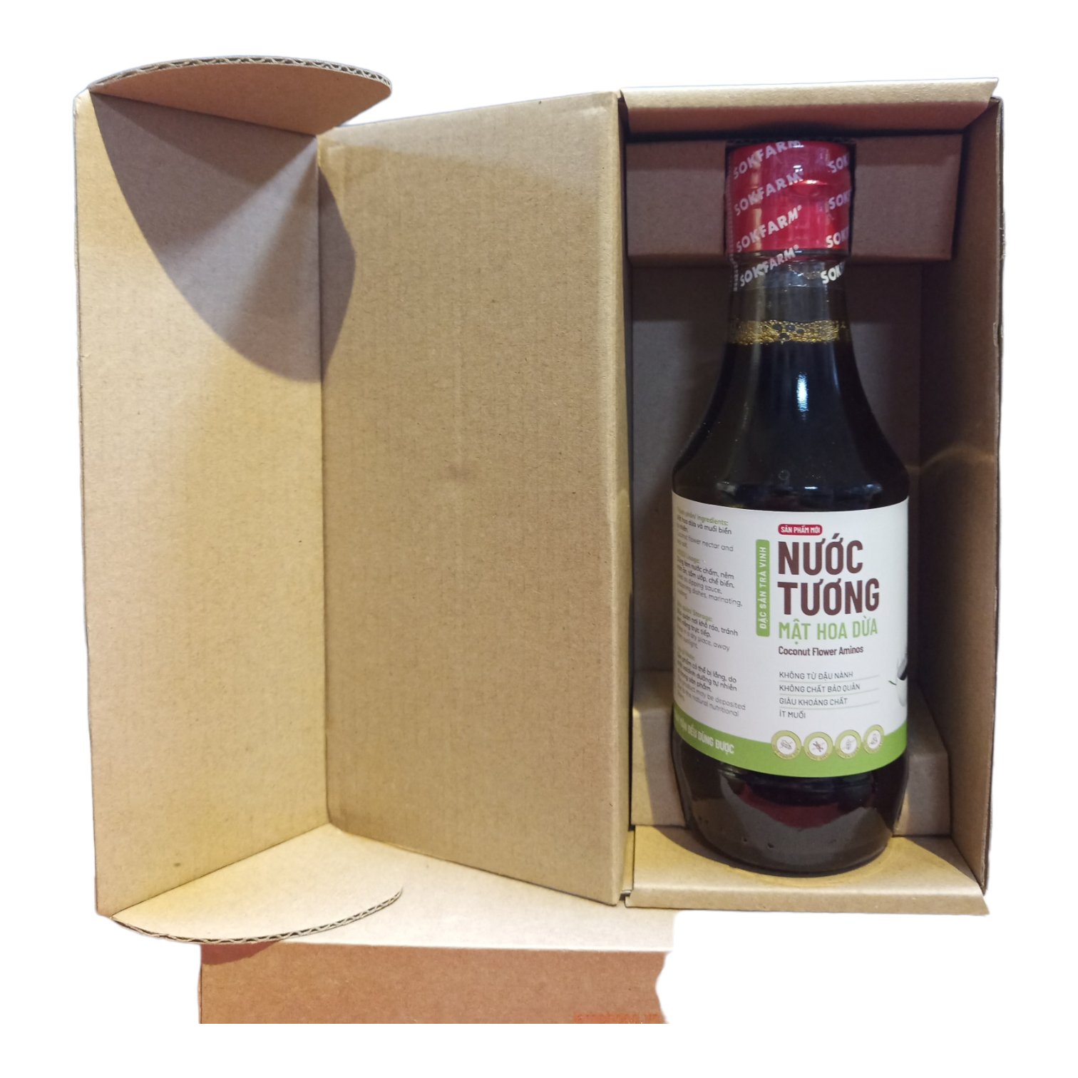 Nước tương mật hoa dừa (Sokfarm) - 200ml