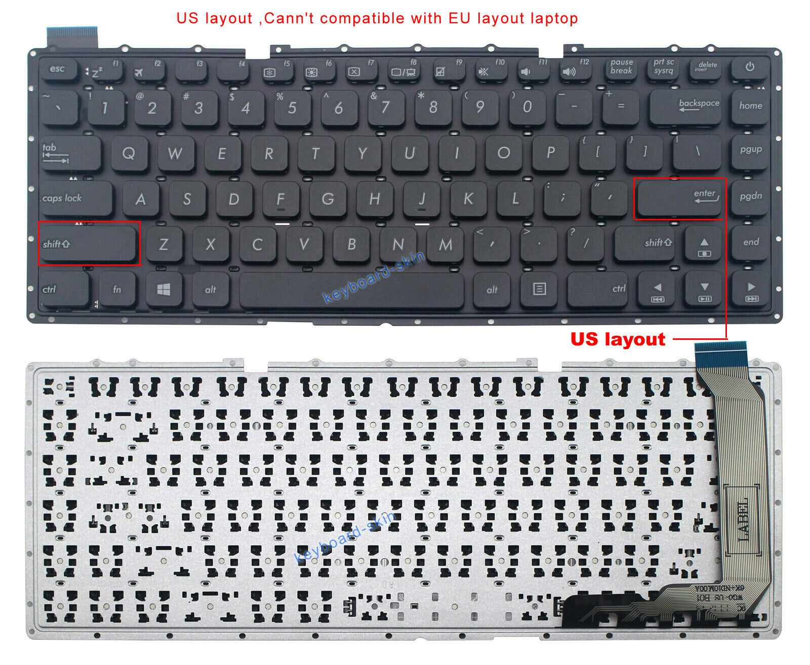 ⚡bàn phím laptop asus a441u a441ua a441uv a441