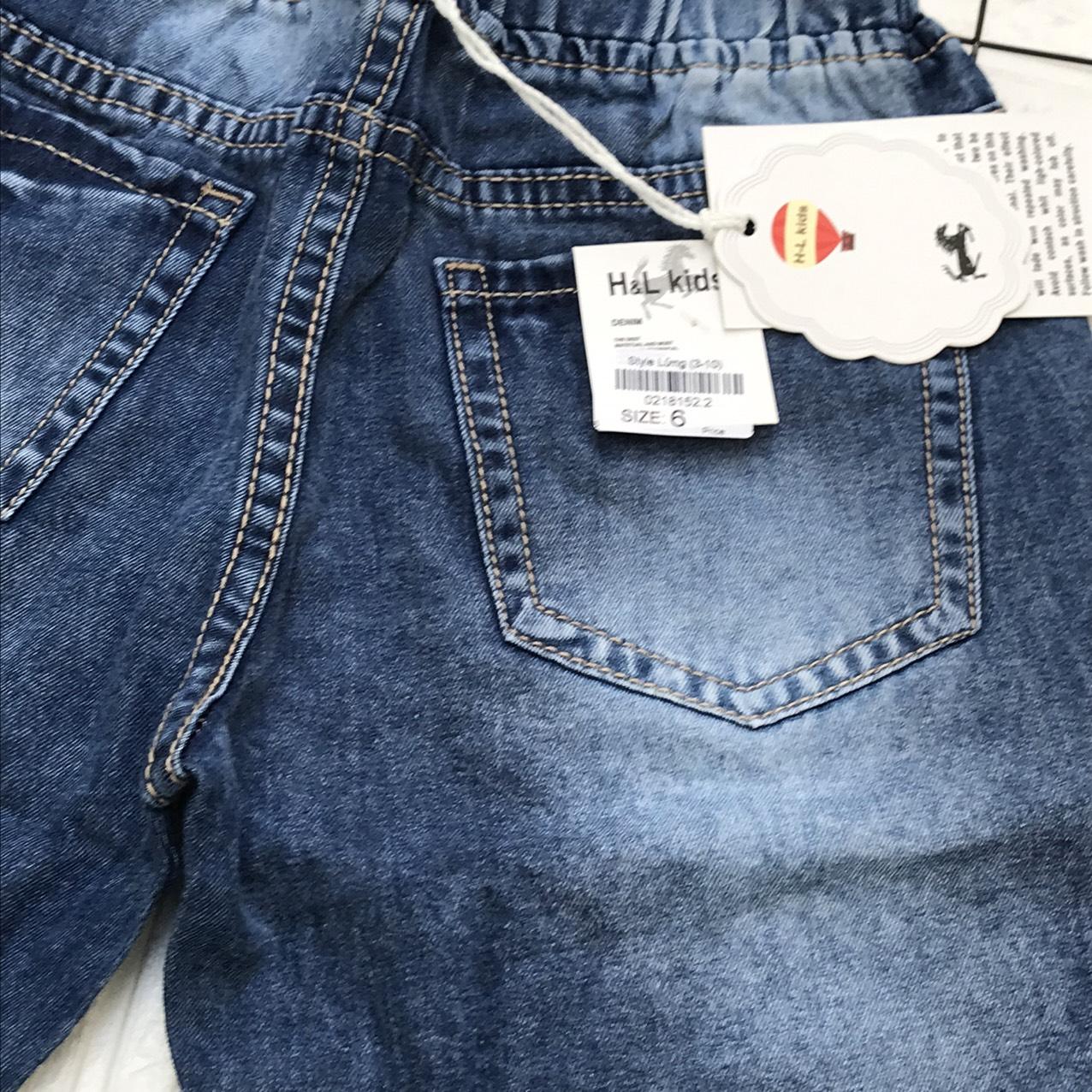 Quần short jean cotton cao cấp cho bé trai