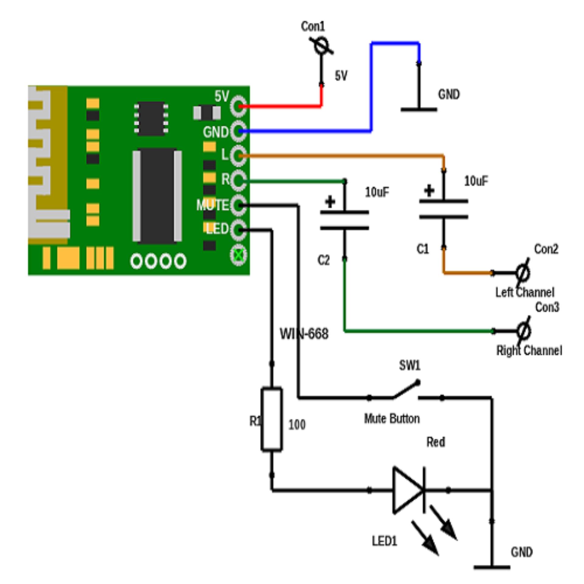 Mạch Giải Mã âm thanh Bluetooth 4.0