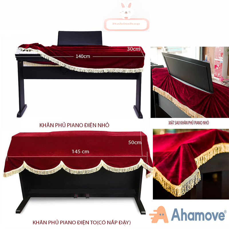 KHĂN PHỦ ĐÀN PIANO ĐIỆN