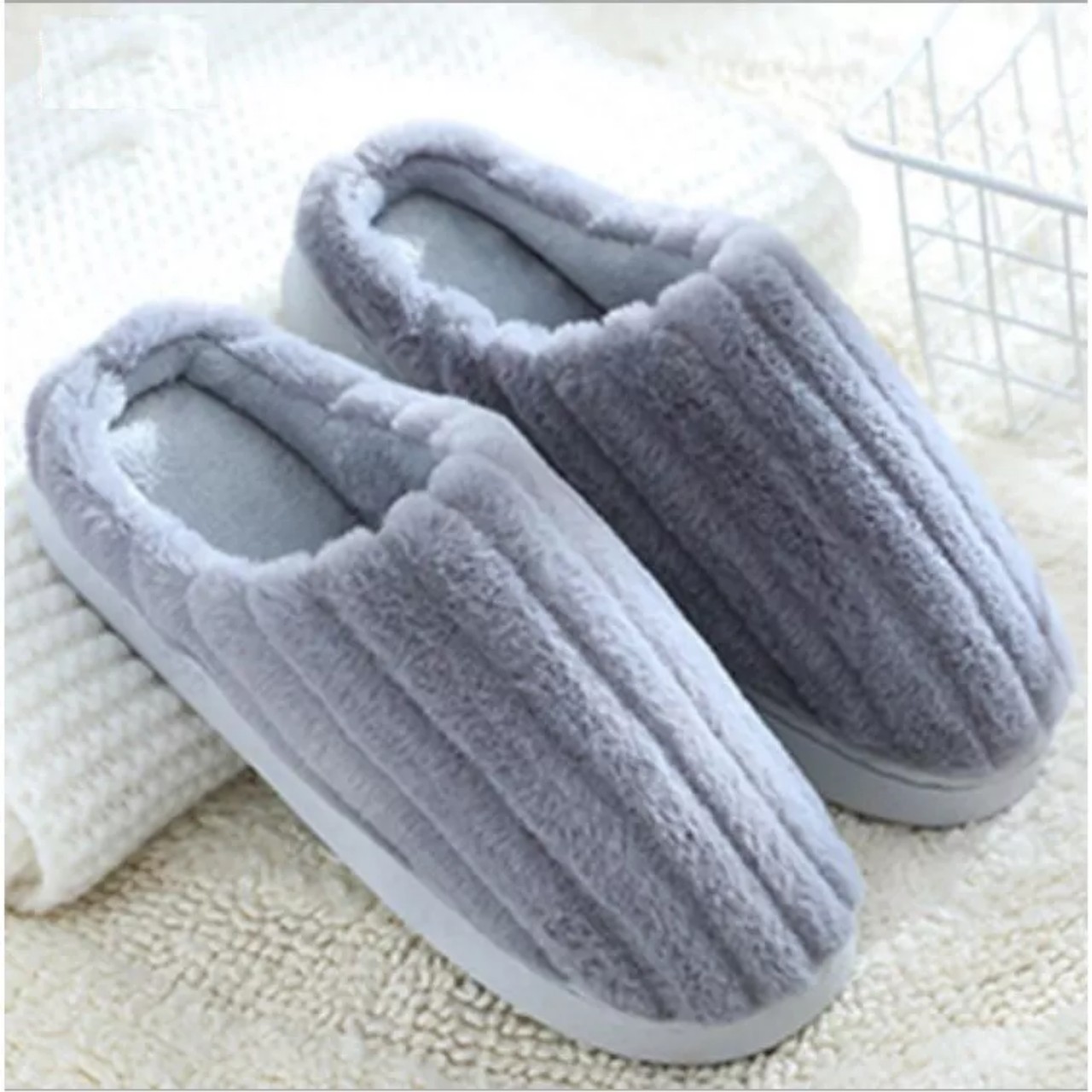 Dép bông nhiều màu- chọn lên 1 size