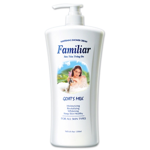 [HCM]?? Sữa Tắm Familiar Sữa Dê - 1200ml