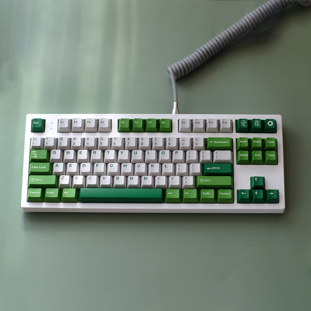 Bộ keycap ABS doubleshot nút bàn phím cơ CMK phù hợp nhiều layout bàn phím trên thị trường