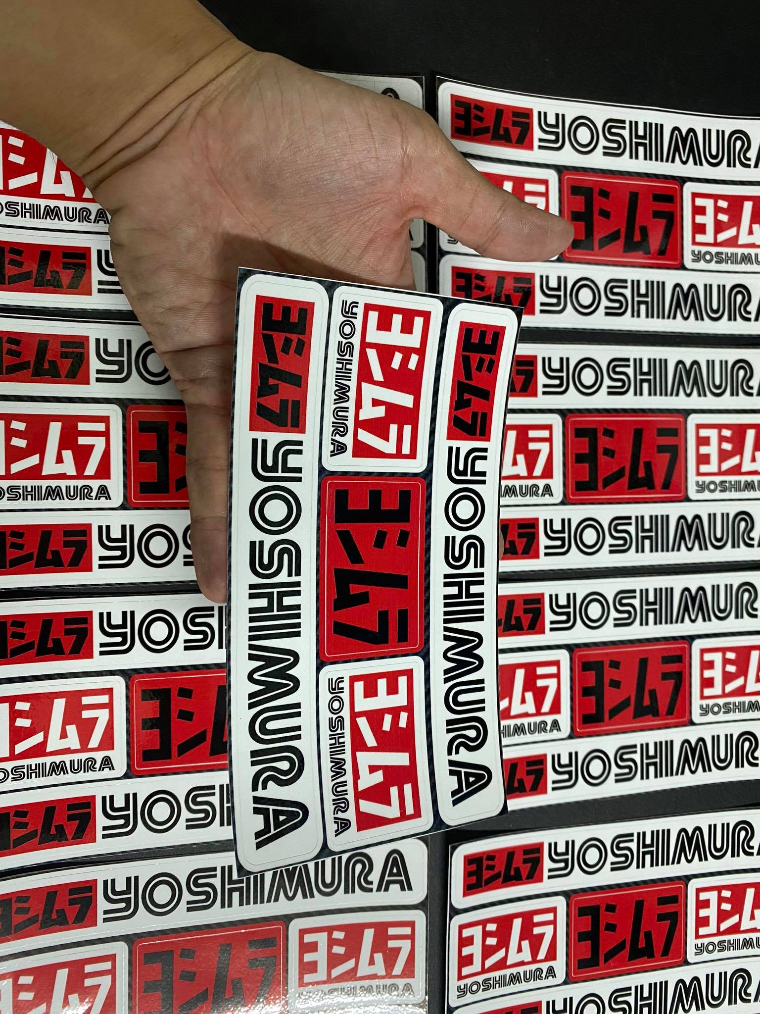 [HCM]STIKER TẤM CHỮ NHẬT YOSIMURA
