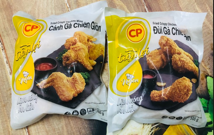 combo 4 cánh gà rán CP ngon tuyệt