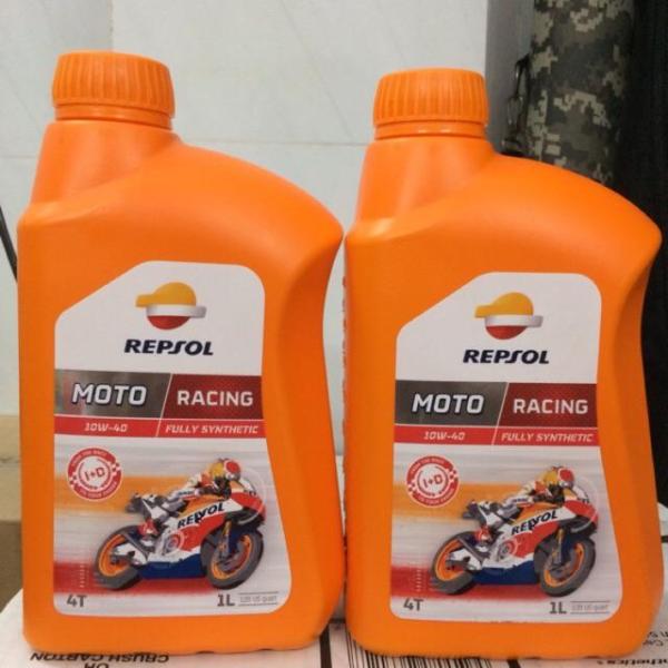 [HCM]Combo 2 chai nhớt Repsol Racing 10W40 1L tổng hợp - Nhập 100% Tây Ban Nha bảo vệ động cơ một cách vượt trội