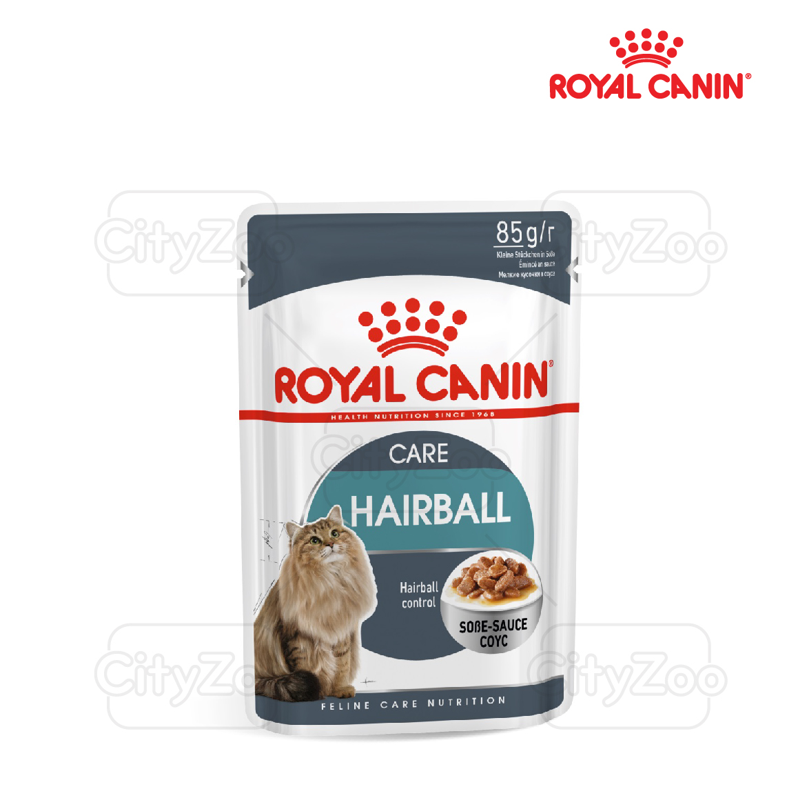 Sốt thịt cho mèo giúp tiêu búi lông Royal Canin Hairball Gravy 85g