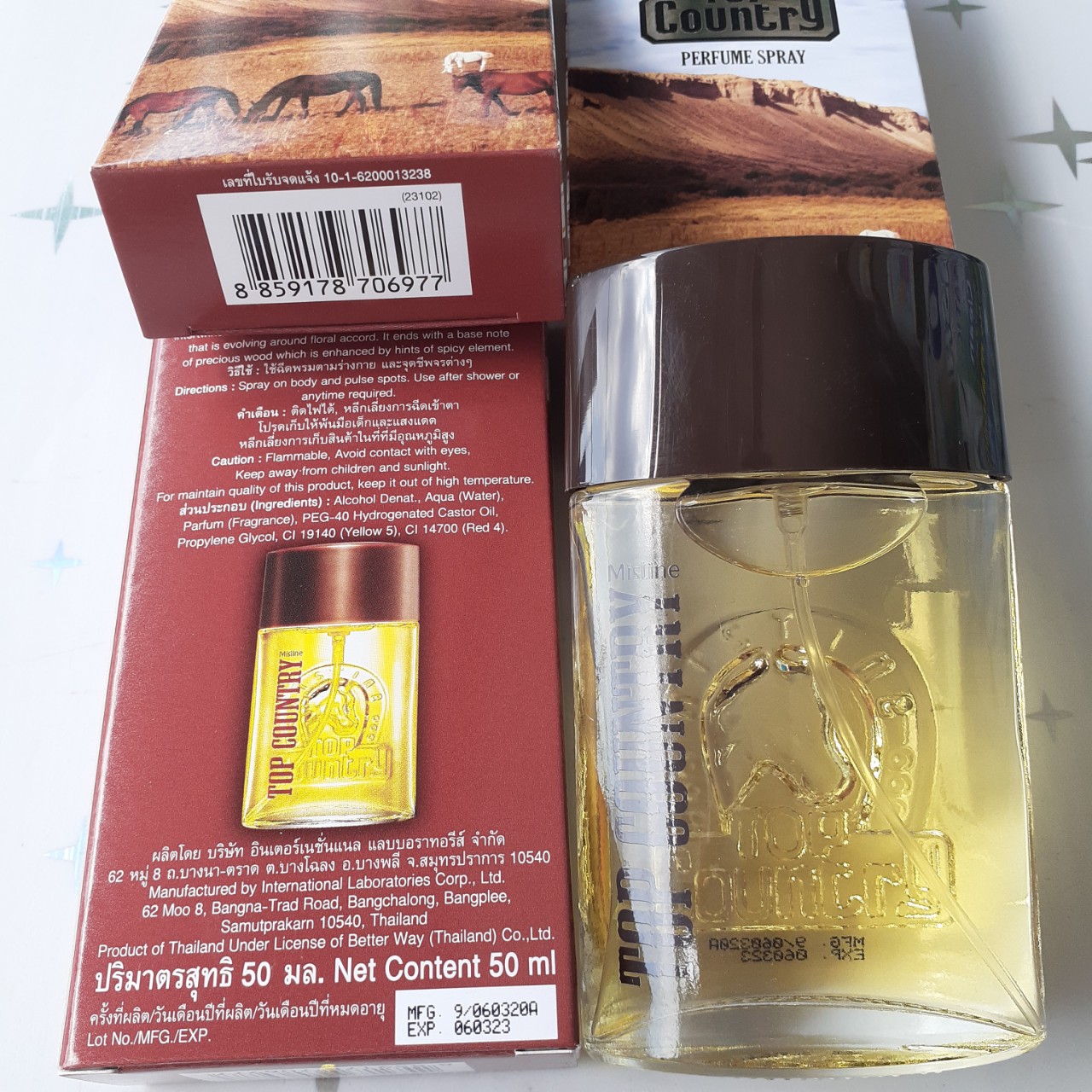 NƯỚC HOA TOP COUNTRY THÁI 50ml