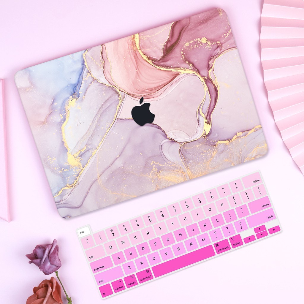 Case ốp lưng Macbook kèm tấm phủ bàn phím silicon