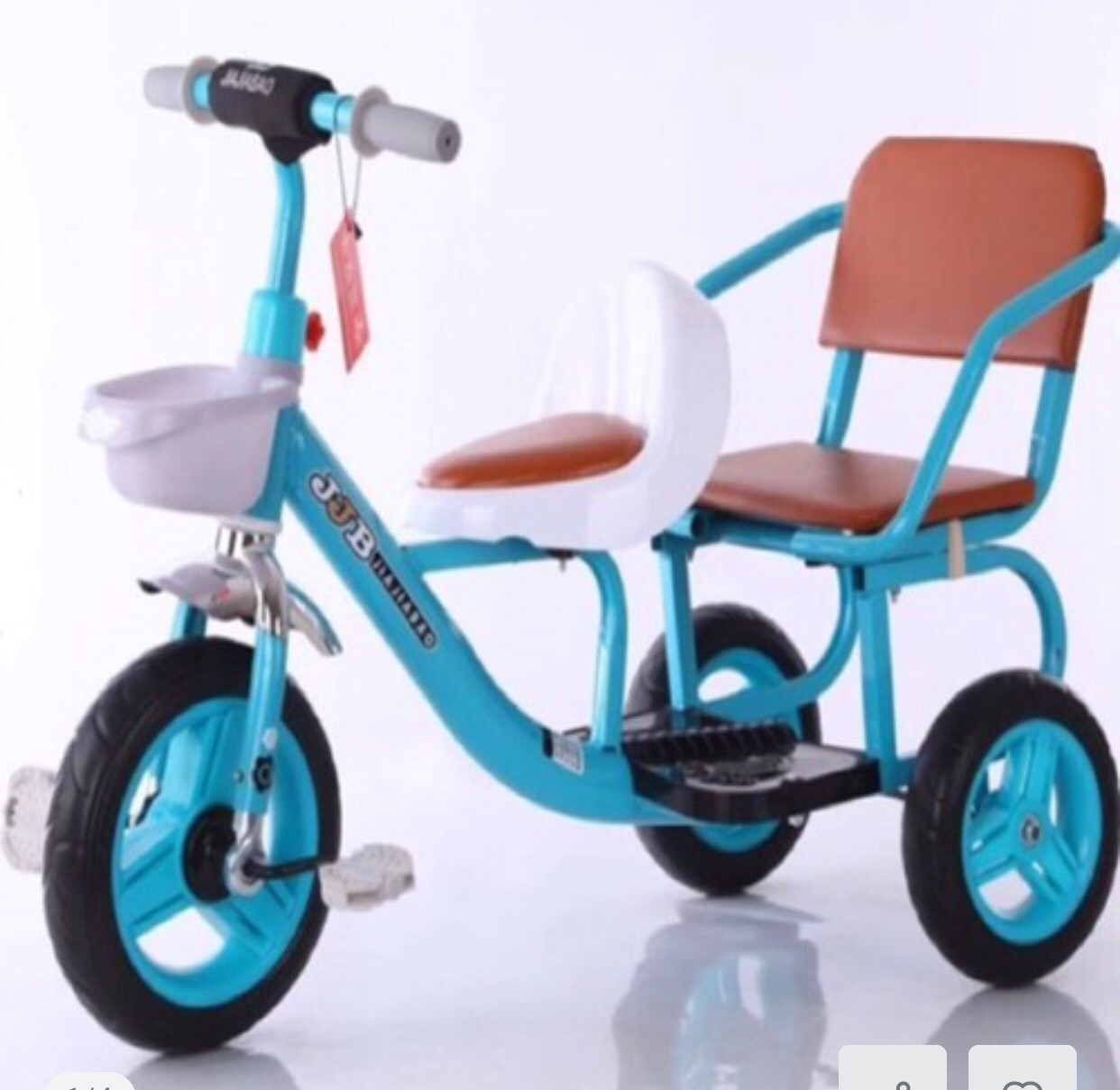 XE ĐẠP XÍCH LÔ  2 GHế CỠ ĐẠI