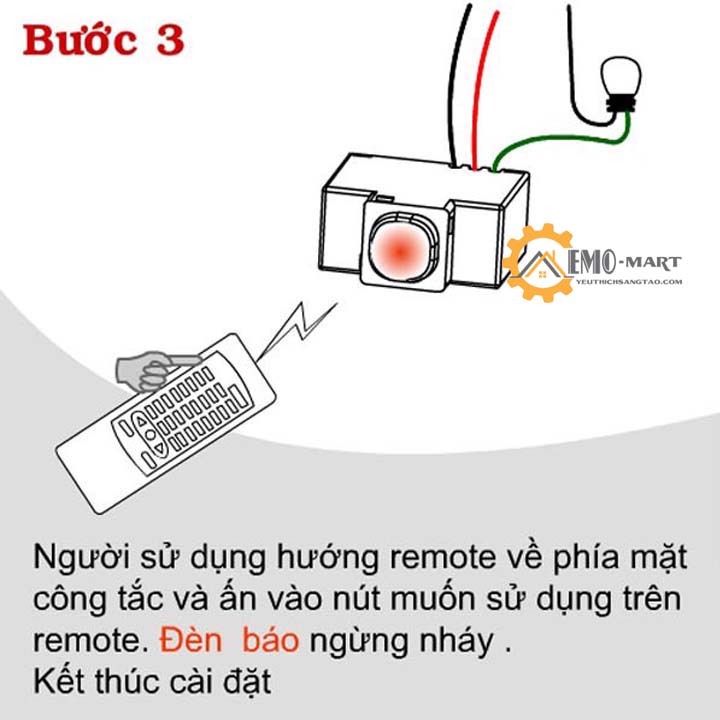Công tắc điều khiển từ xa IR2A
