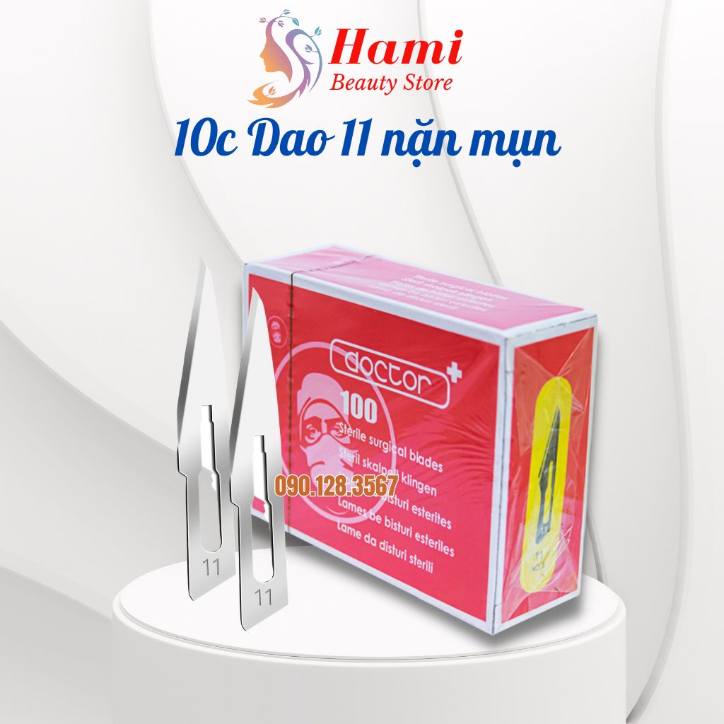 Lẻ 10 Dao 11 Nặn Mụn cho spa