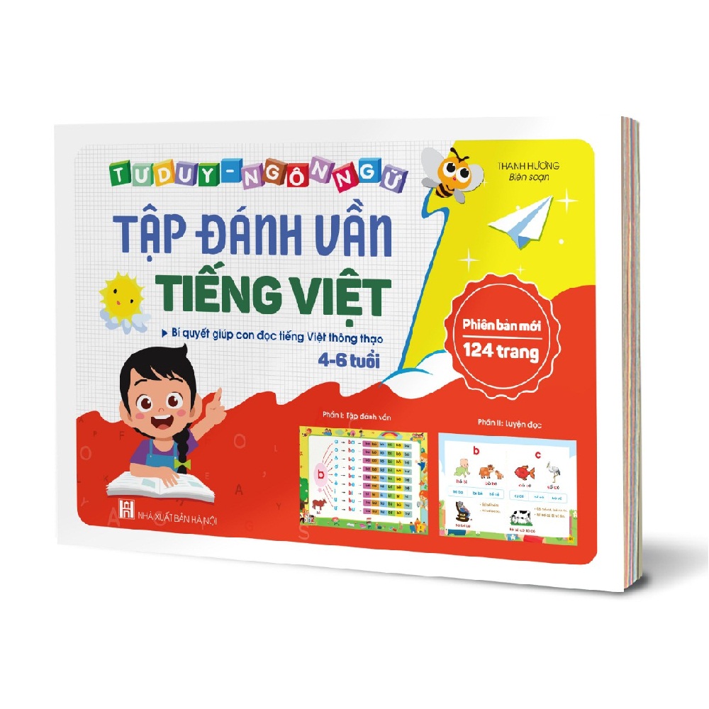Sách - Tập đánh vần tiếng việt ( phiên bản mới nhất )