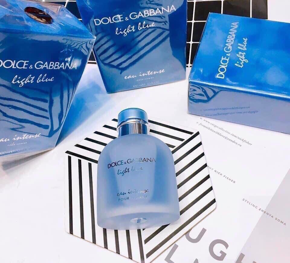[HCM]Nước hoa nam D&G Light Blue Eau Intense Pour Homme 100ml