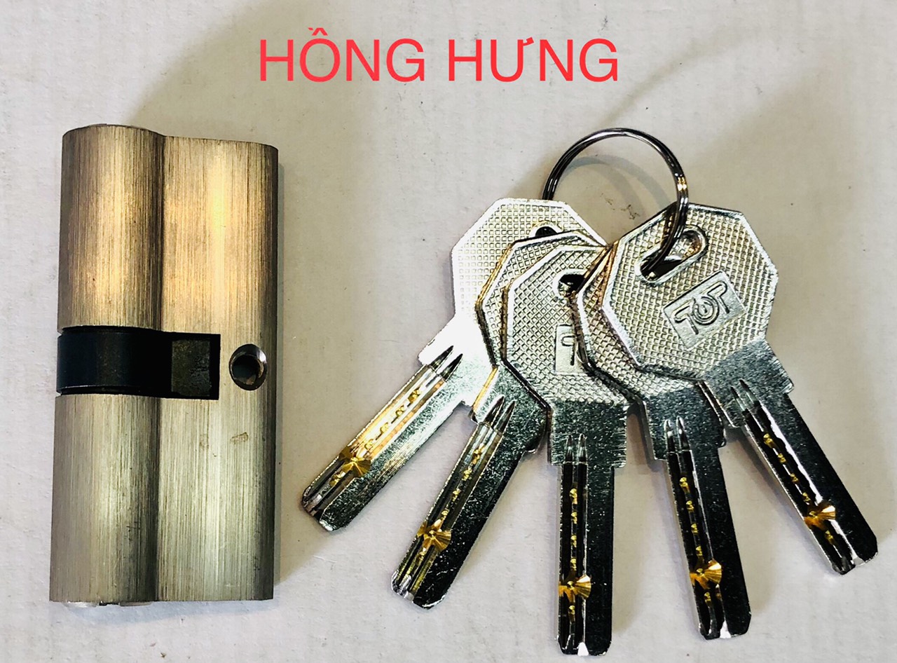 [HCM]KHÓA GẠT TAY LƯỢN TOP 818AC MÀU NÂU