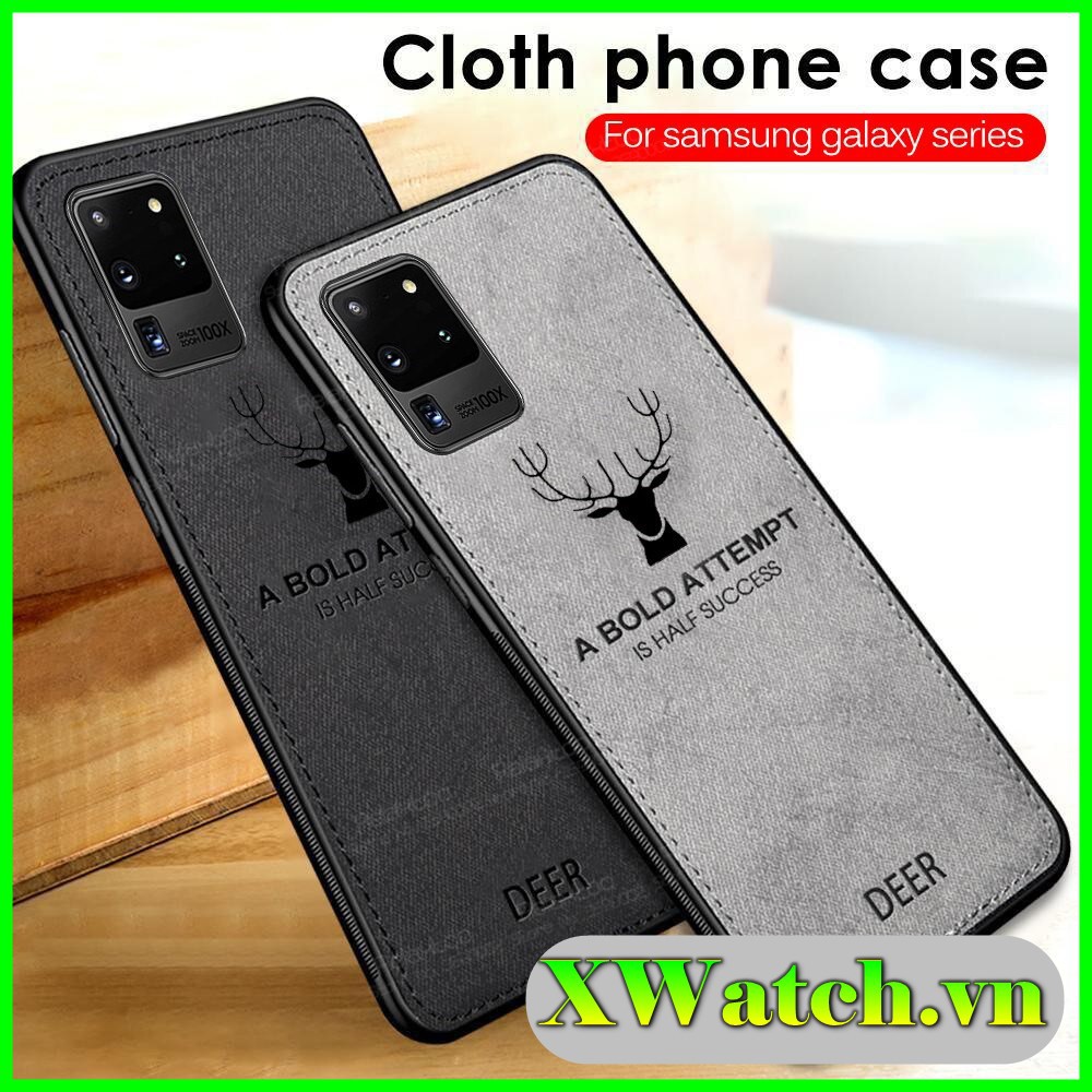 Ốp lưng vải hươu samsung galaxy note 10 / note 10+ note 10 plus note 10 lite j7 pro j7 prime