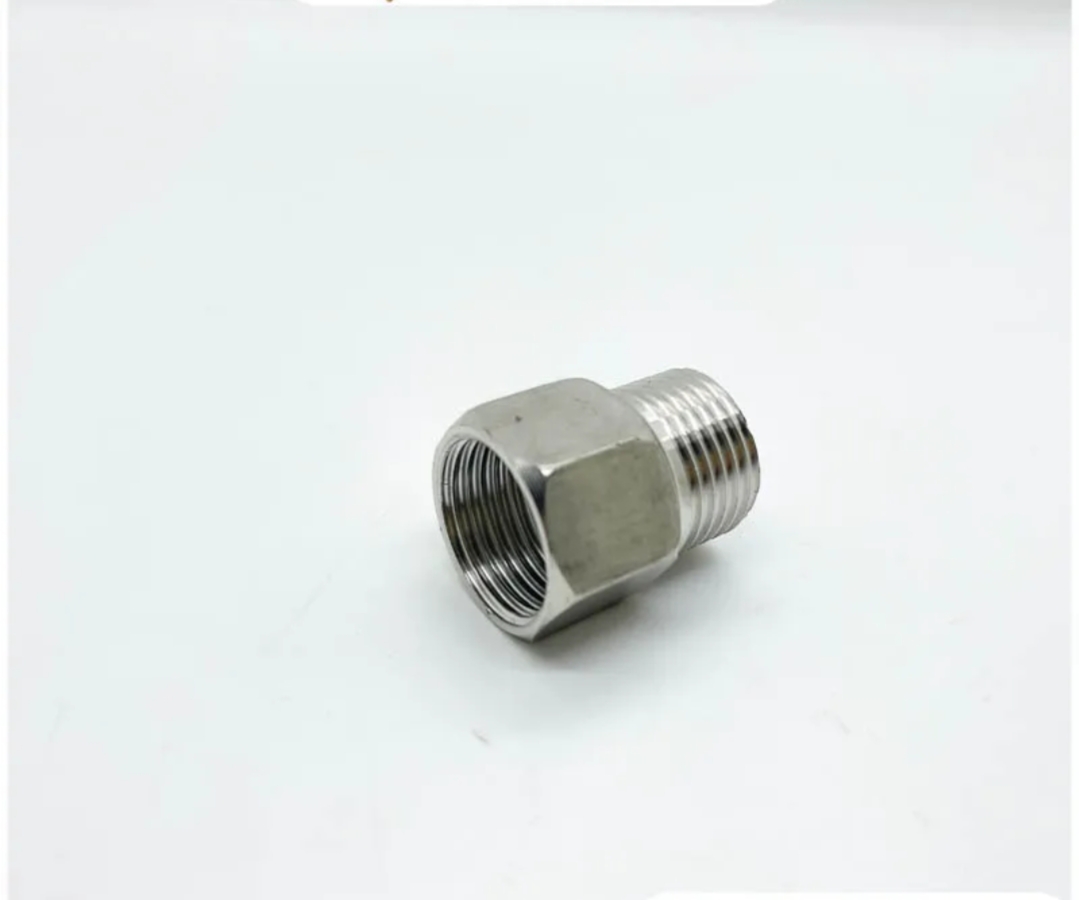 Nối 2 đầu ren trong,ren ngoài 21. răng trong 21 răng ngoài, măng xông thau inox, cà rá 21 27