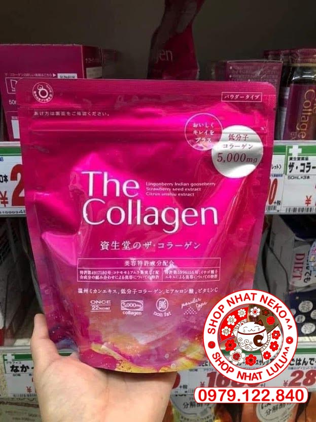 The collagen Shiseido Nhật bản dạng bột date mới