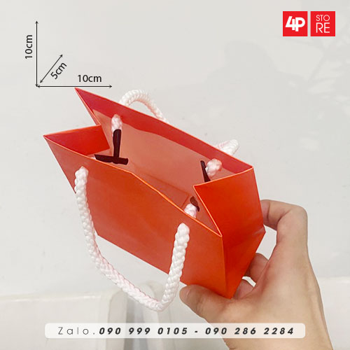 01 TÚI KRAFT CAM 120GSM - NHIỀU SIZE
