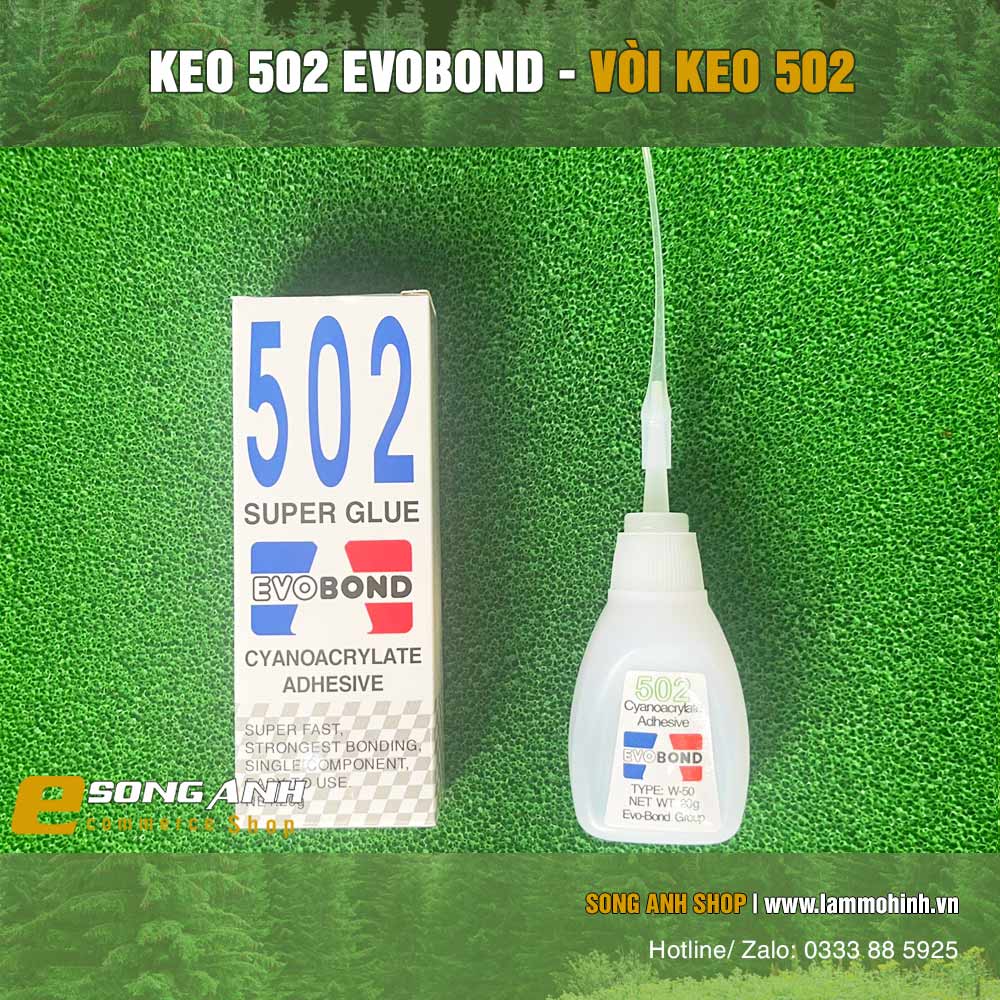 Vòi keo 502 ( 1 bịch 20 vòi )