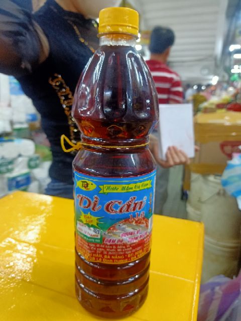 1Lit Nước Mắm Dì Cẩn- Nước Mắm Cá Cơm Dì Cẩn Đặc Biệt