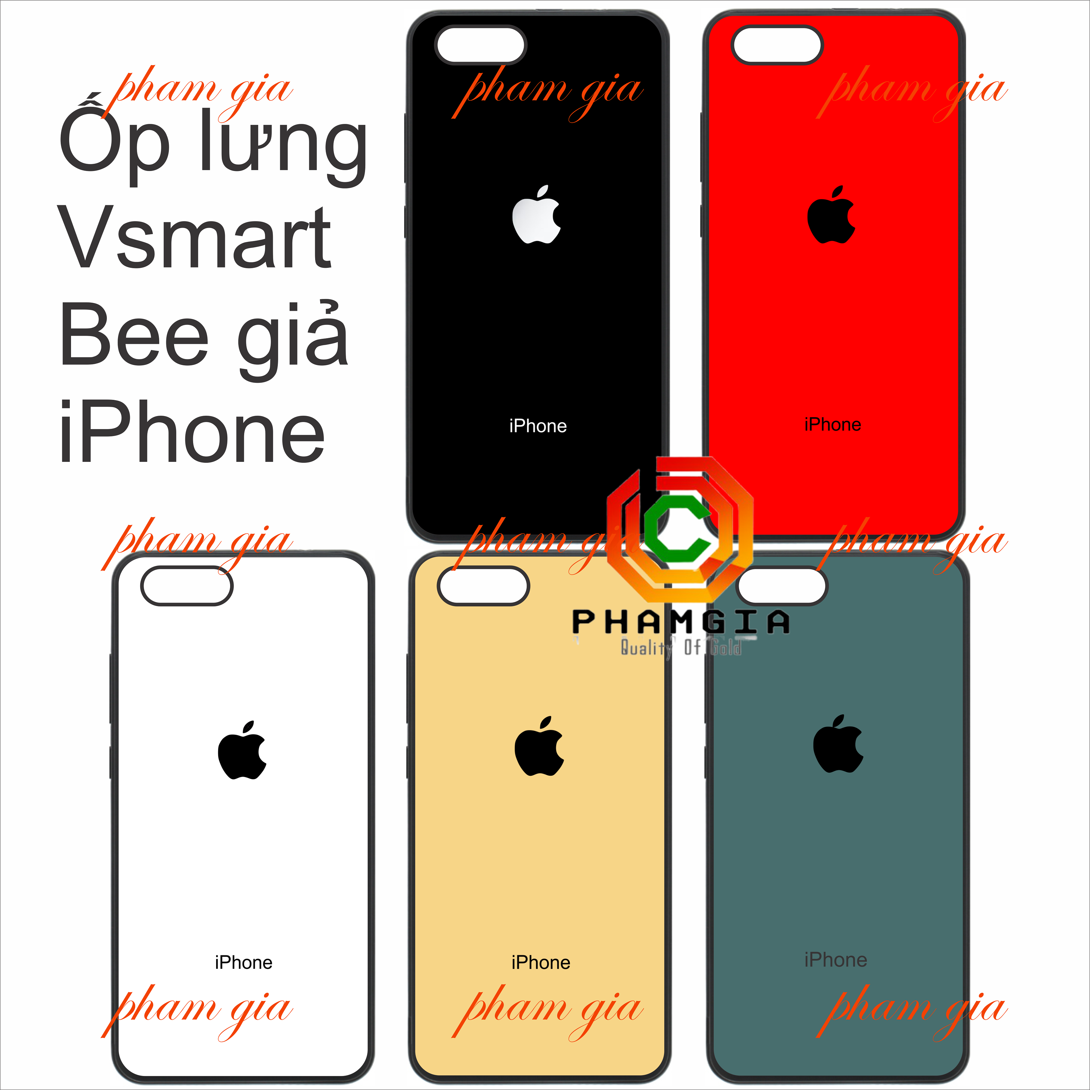 [HCM]Ốp lưng Vsmart Bee dẻo giả Iphone dẻo siêu bền siêu đẹp