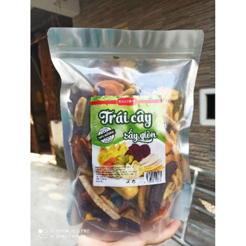 500G Hoa Quả Sấy Thập Cẩm Nguyên Miếng