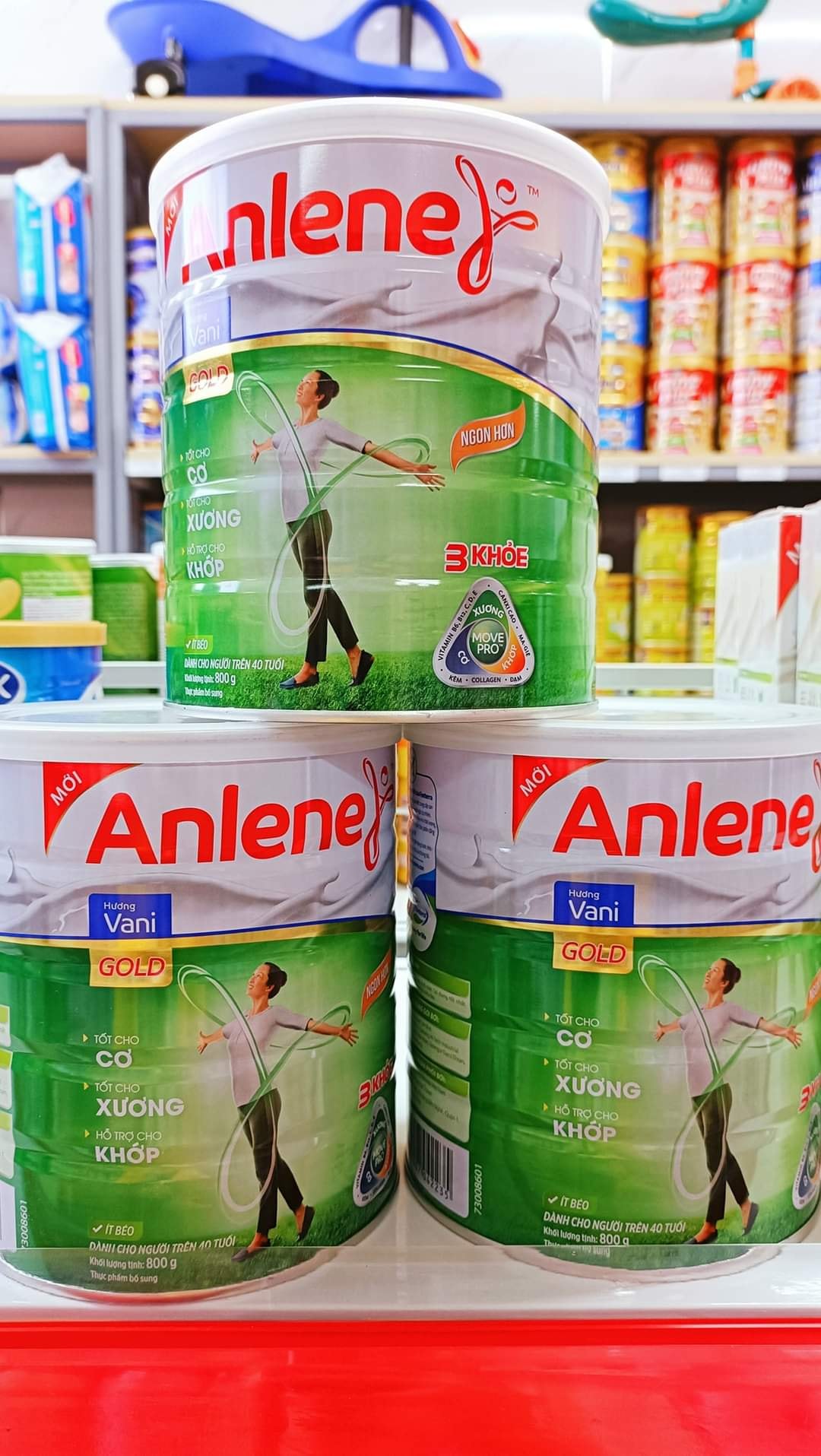 SỮA ANLENE GOLD - DÀNH CHO NGƯỜI TRÊN 40 TUỔI