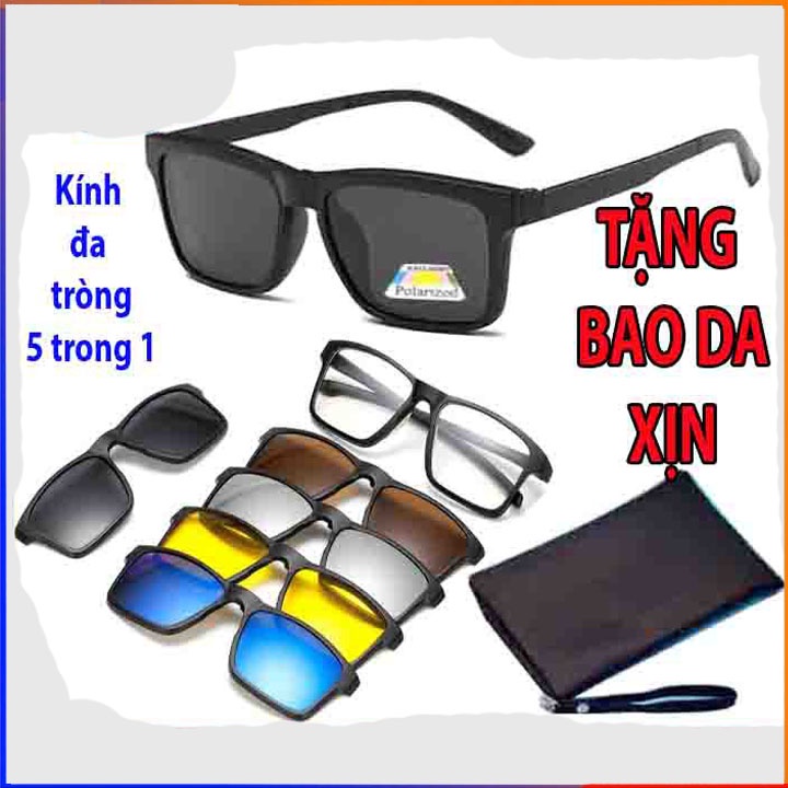 Kính mắt đa tròng 5 IN 1 siêu hót