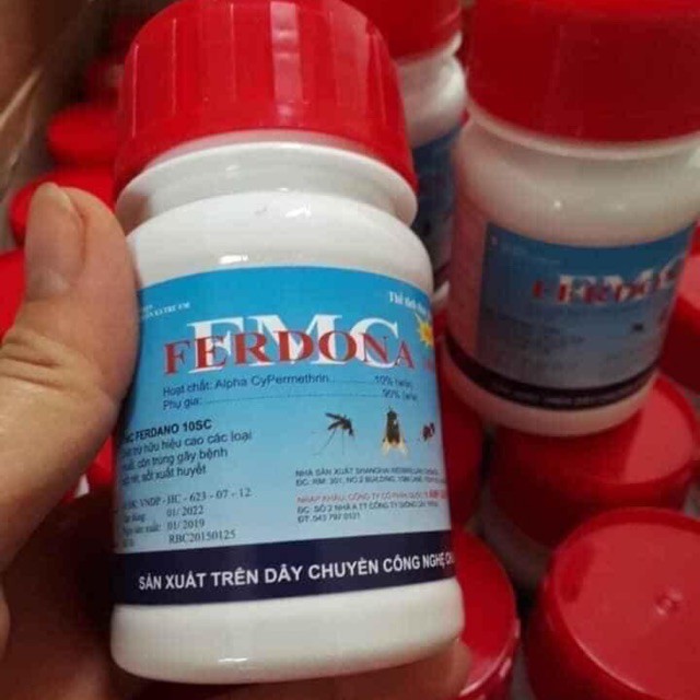 Hanpet - (chai 100ml ) Thuốc muỗi FERDONA - dạng pha nước phun
