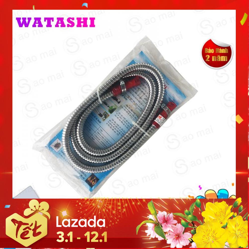 Dây dẫn gas bọc Inox Watashi hàng cao cấp