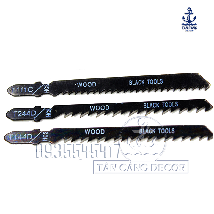 Bộ lưỡi cưa lọng gỗ Blacks Tools T244D