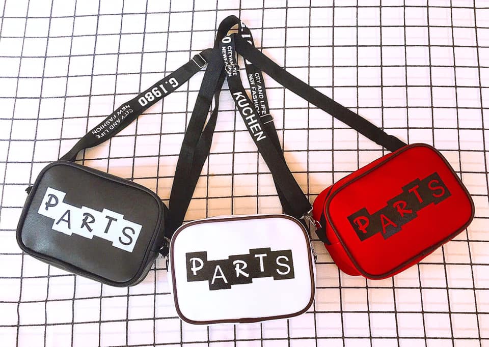 Túi đeo chéo thời trang gân Paris