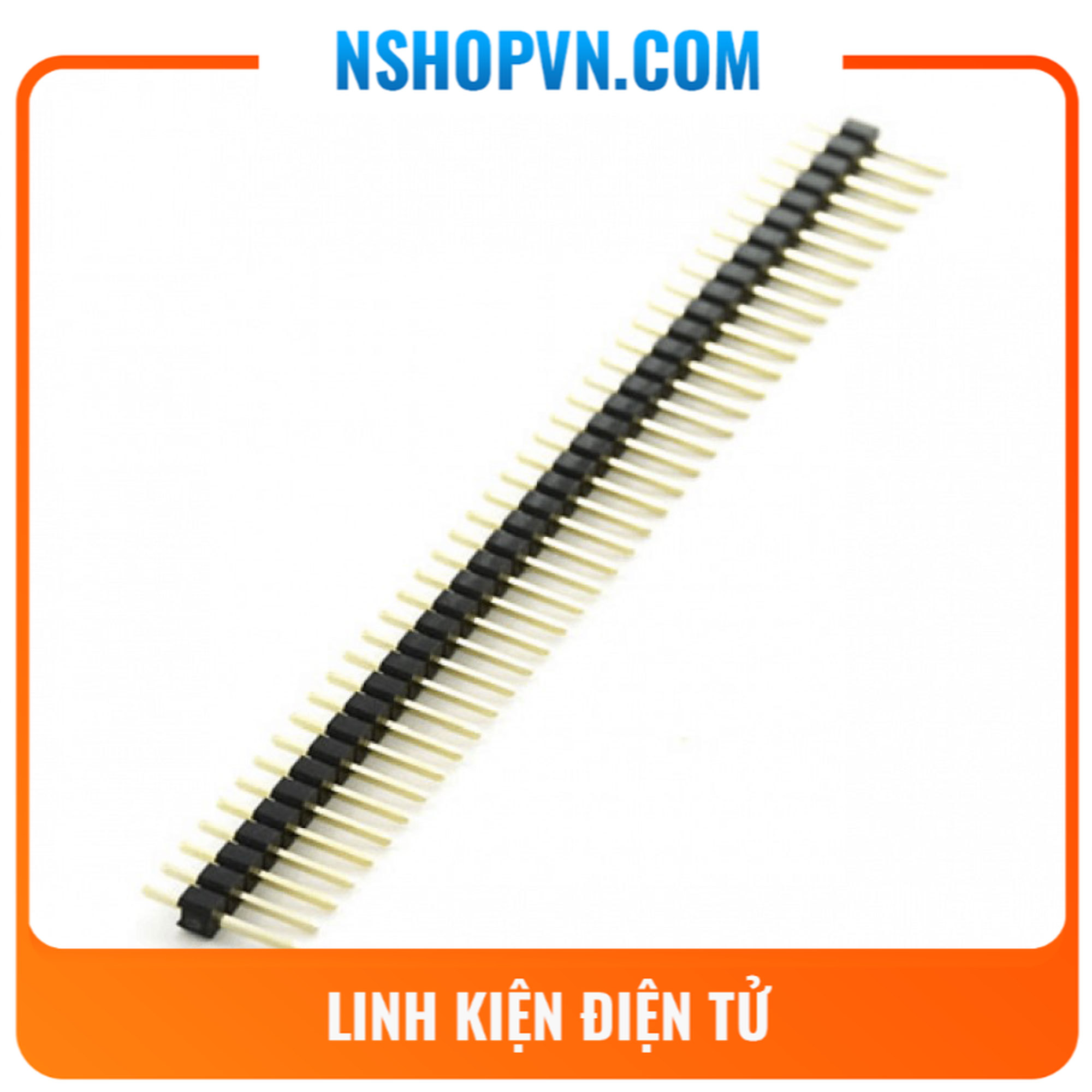 10 Hàng rào đực 1x40pin chân thẳng