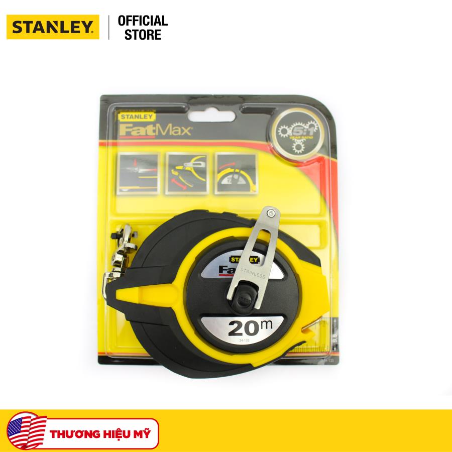 Thước cuộn thép 20m Stanley 0-34-133