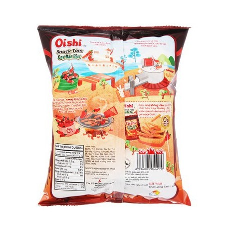 Snack Tôm Cay Đặc Biệt Oishi 35g