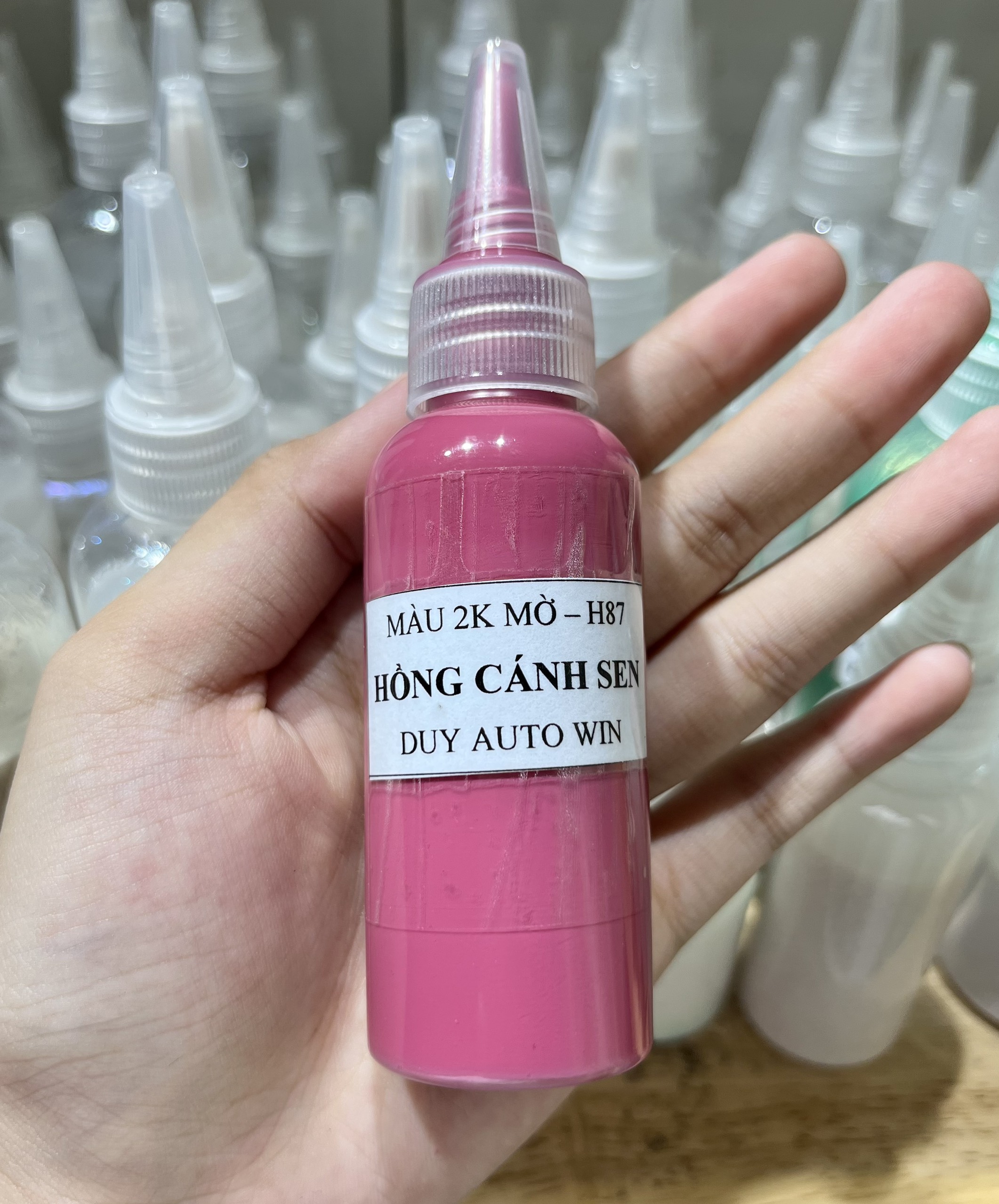 Sơn lacquer mô hình đóng chai 50g - Sơn mờ 1k