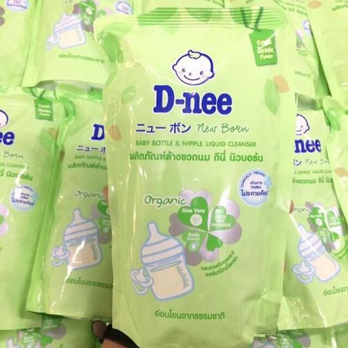 Nước rửa bình sữa Dnee Organic (dạng túi 550ml/ chai 600ml)
