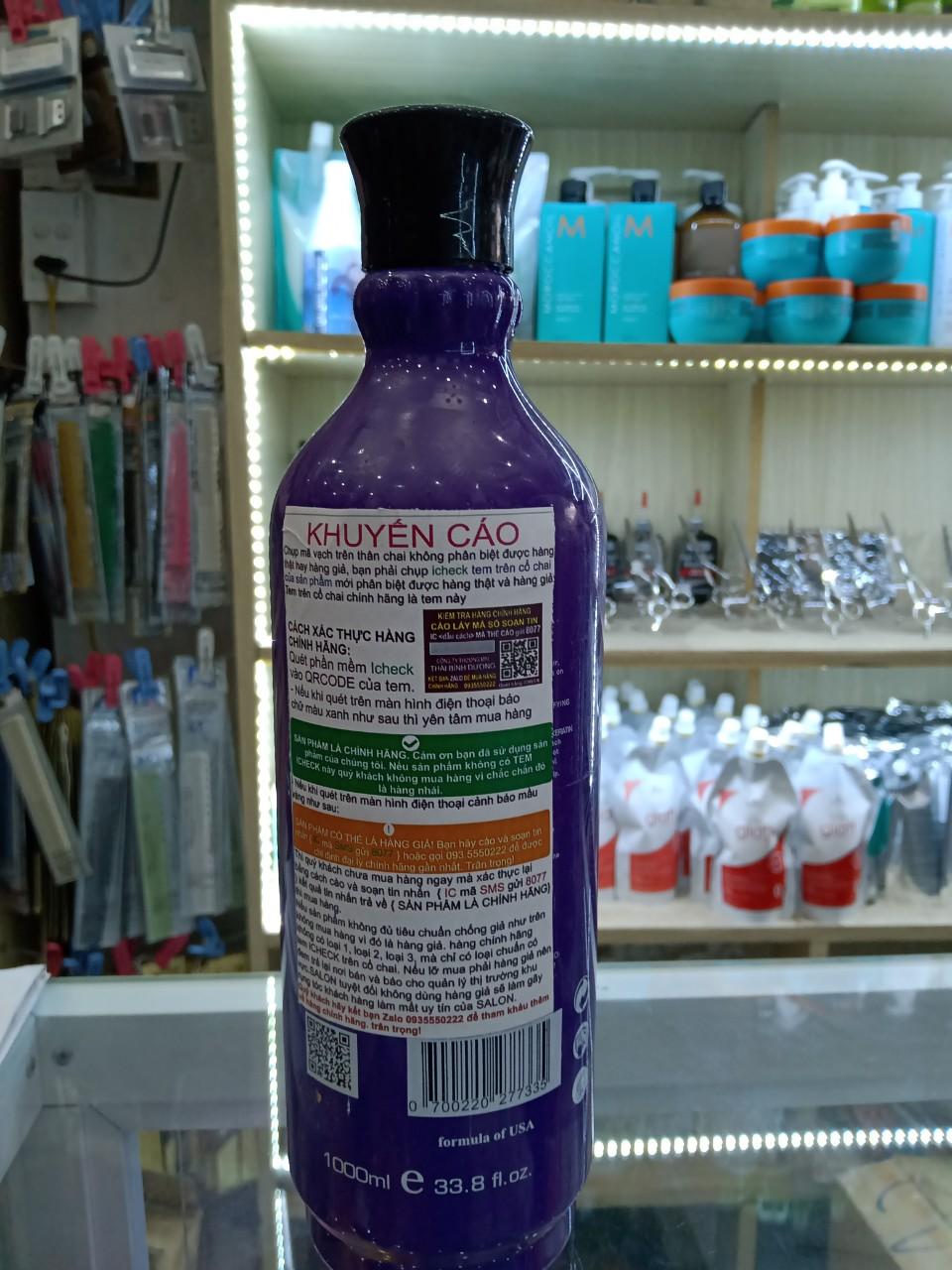 KERATIN COMPLEX NANO TÍM 1000ML