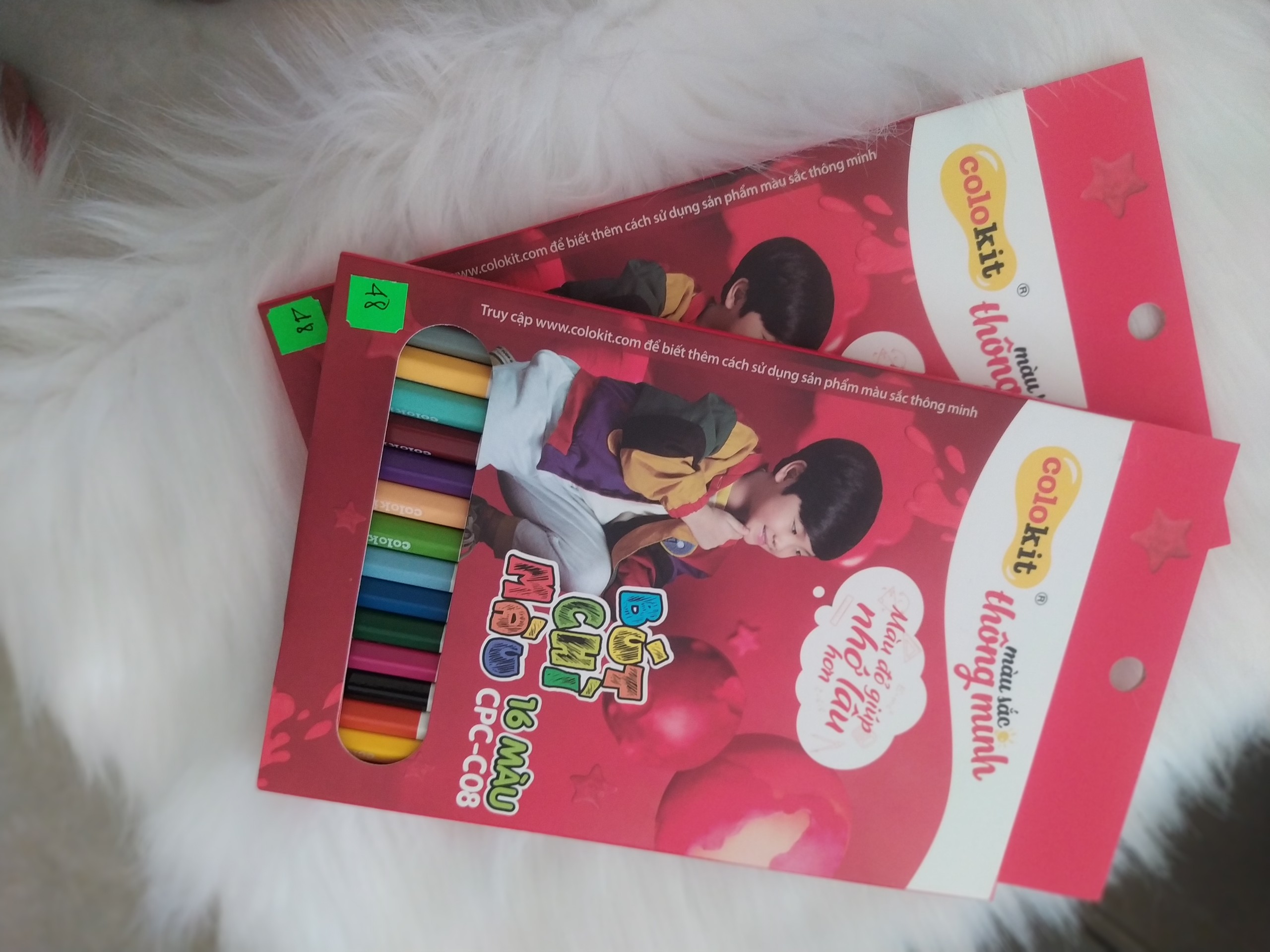 [Có sẵn] Bút chì màu COLORKIT (16 màu CPC-C08)