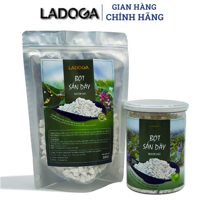 Bột sắn dây ta nguyên chất Ladoga