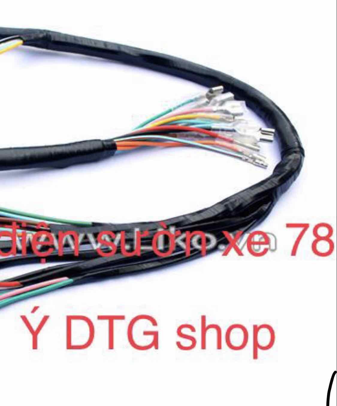 Dây Điện Sườn Xe Cub 78 - 1660
