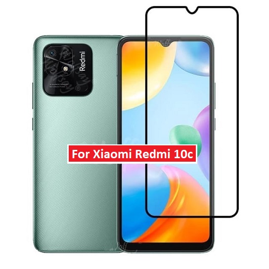 Kính cường lực Full Màn Xiaomi Redmi 10C/ Poco C40